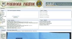 Desktop Screenshot of poseidoniapaestum.com