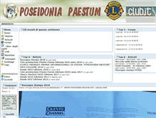 Tablet Screenshot of poseidoniapaestum.com